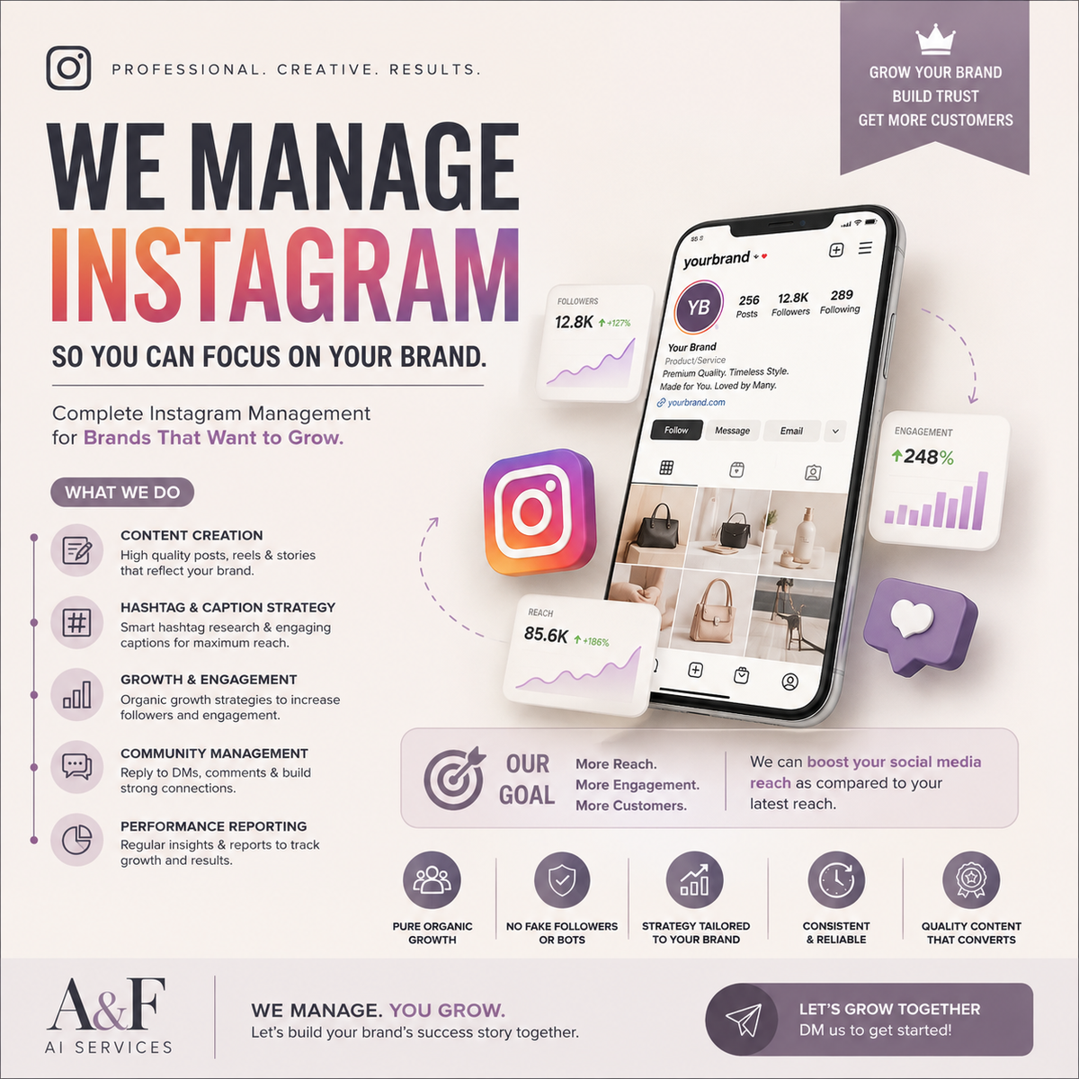 Social Media Management (INSTAGRAM)