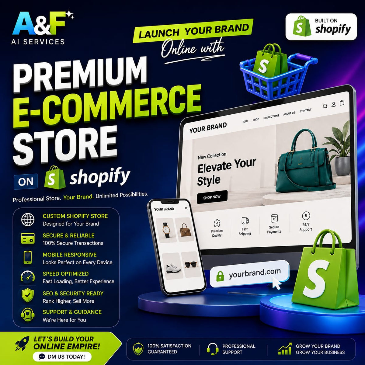 E-Commerce store setup